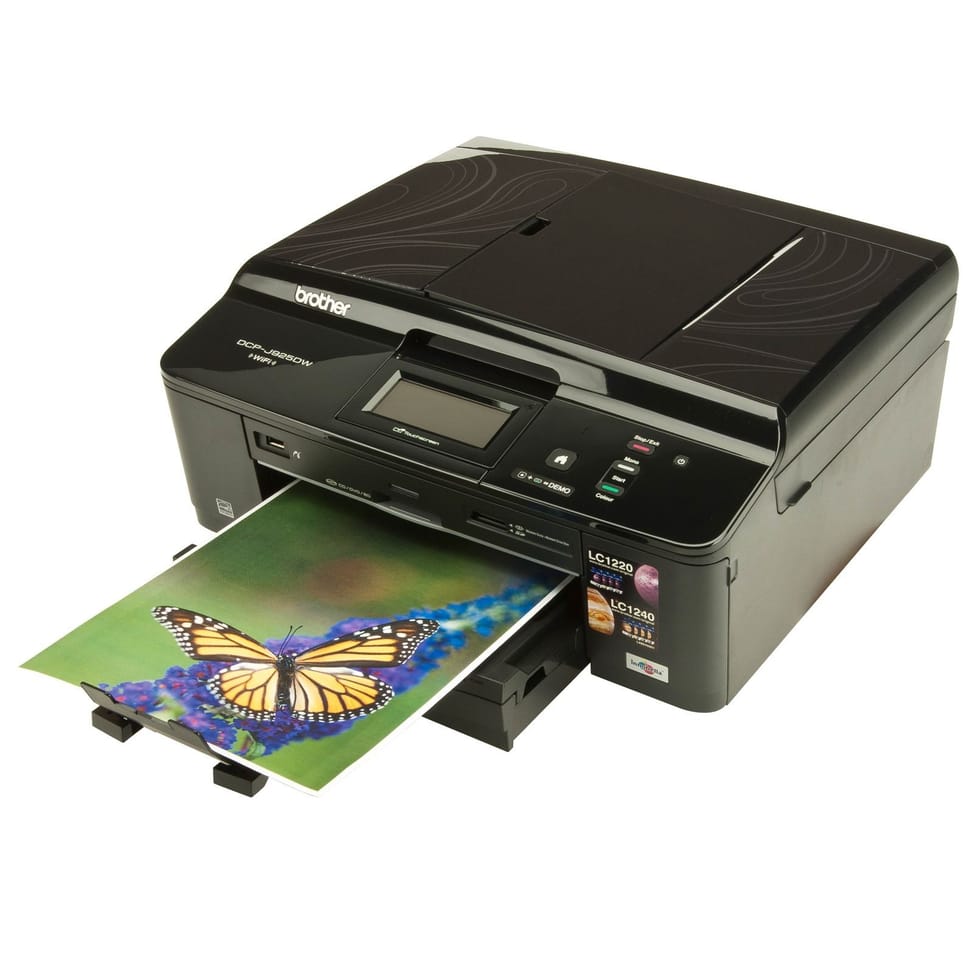 Imprimante multifonction 3 en 1 jet d'encre couleur sans fil Brother DCPJ925DW — image 3