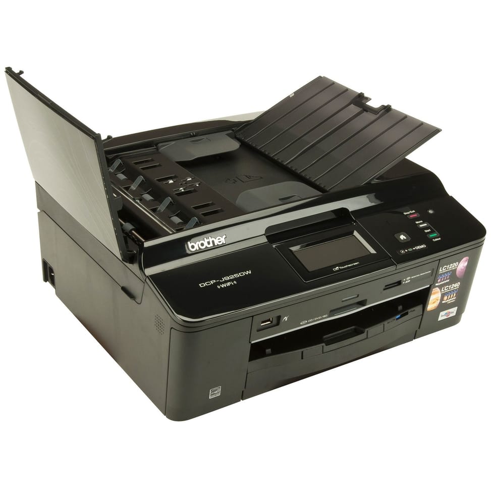 Imprimante multifonction 3 en 1 jet d'encre couleur sans fil Brother DCPJ925DW — image 9