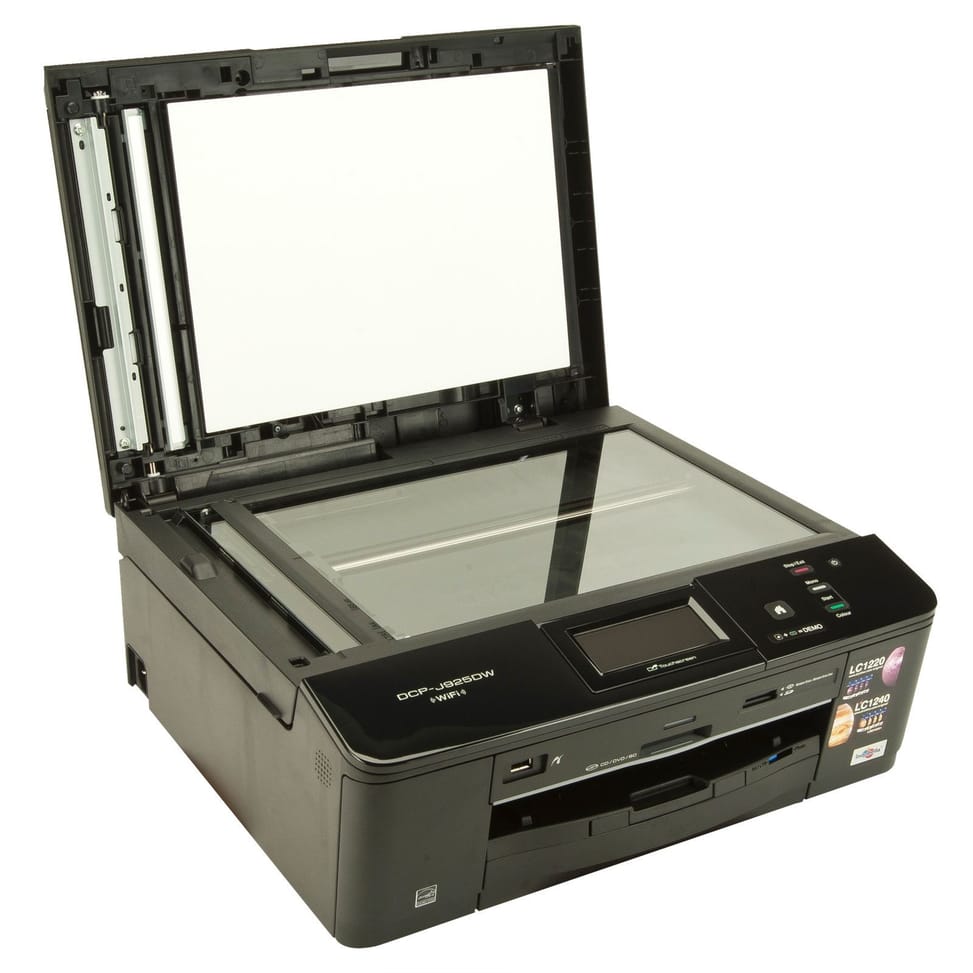 Imprimante multifonction 3 en 1 jet d'encre couleur sans fil Brother DCPJ925DW — image 12