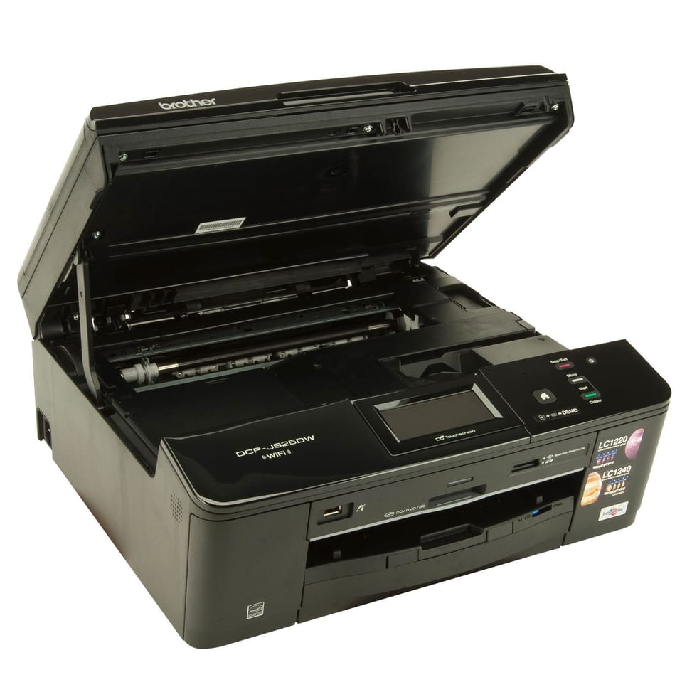Imprimante multifonction 3 en 1 jet d'encre couleur sans fil Brother DCPJ925DW — image 13