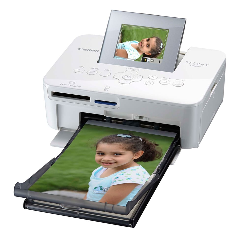 Mini-imprimante photo Canon SELPHY CP1000 BK (0077C006AA)