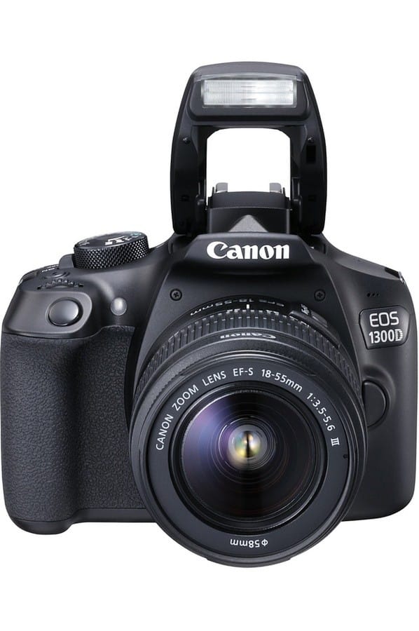 Reflex Canon EOS 1300D + Objectif Canon EF-S 18-55mm DC III STM (1160C009AA)