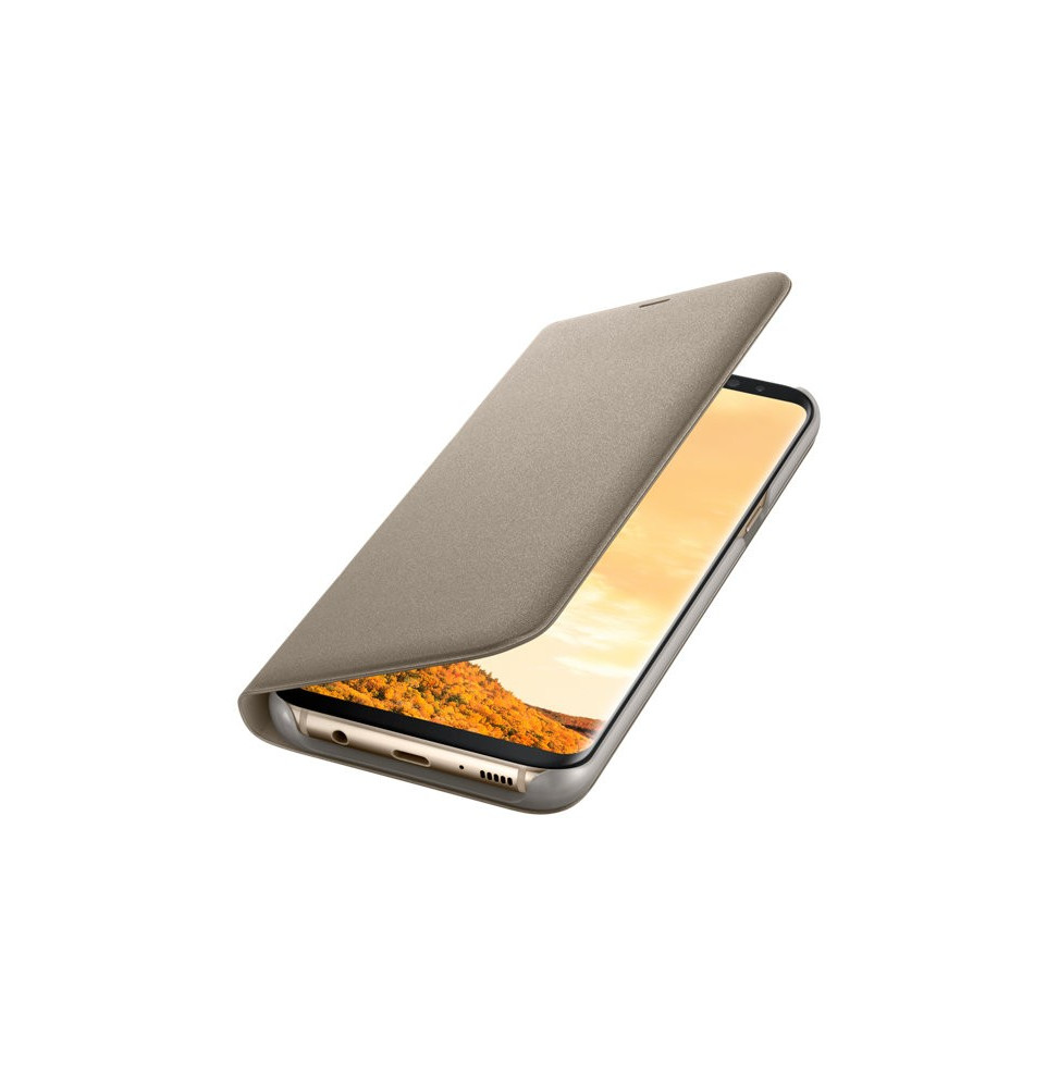 Coque de vue LED pour Samsung Galaxy S8