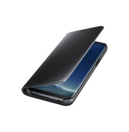 Étui Clear View Fonction Stand pour Samsung Galaxy S8 plus