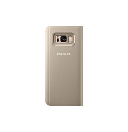 Étui Clear View Fonction Stand pour Samsung Galaxy S8 plus