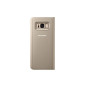 Étui Clear View Fonction Stand pour Samsung Galaxy S8 plus