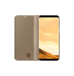 Étui Clear View Fonction Stand pour Samsung Galaxy S8 plus