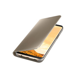 Étui Clear View Fonction Stand pour Samsung Galaxy S8 plus