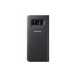 Étui Clear View Fonction Stand pour Samsung Galaxy S8