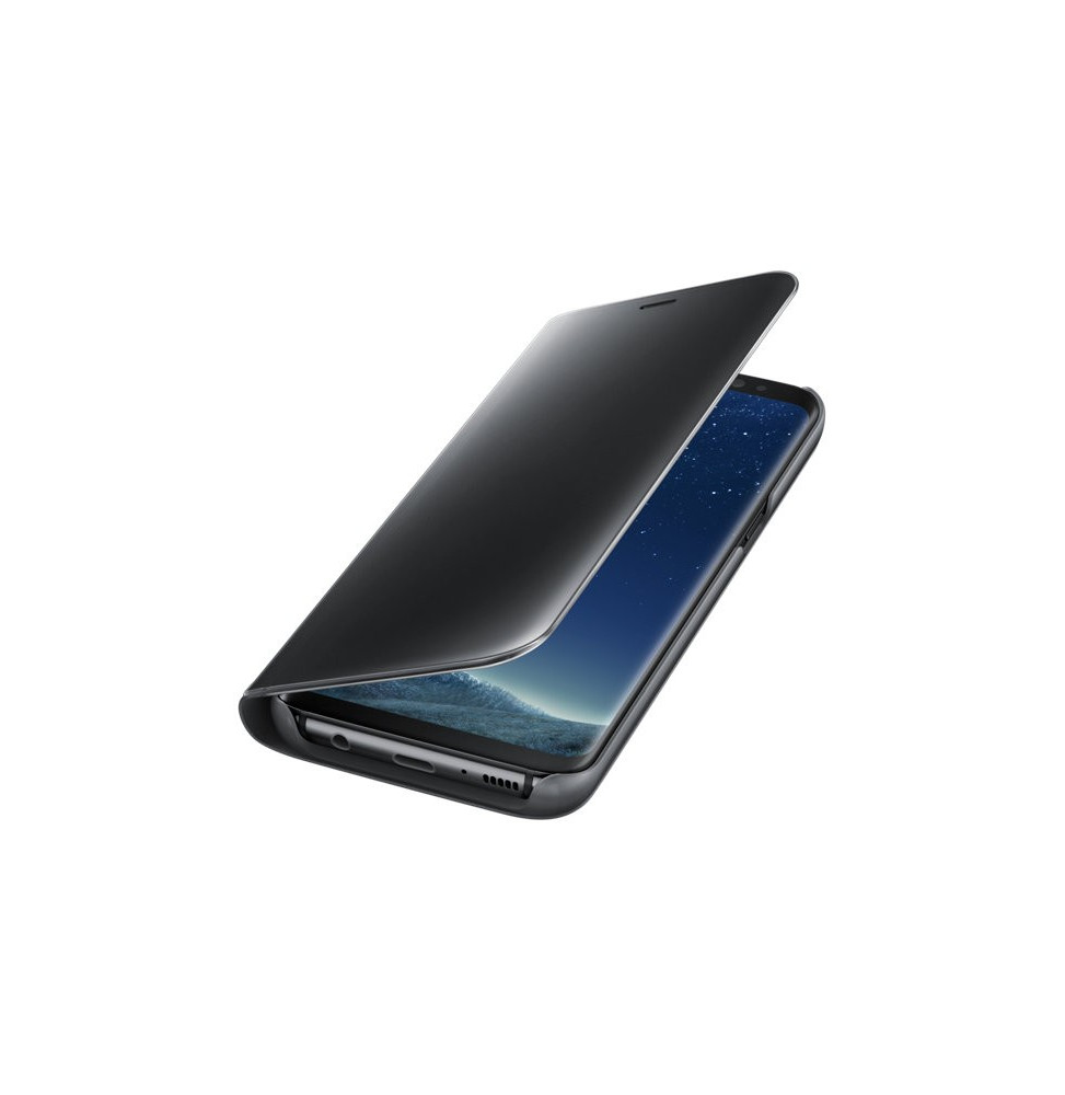 Étui Clear View Fonction Stand pour Samsung Galaxy S8