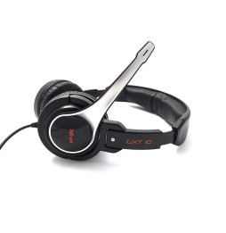 Casque-micro Filaire Gaming Trust GXT 10 avec micro réglable - 3.5 mm jack