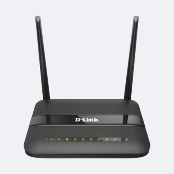 Routeur Modem D-Link sans fil N 300 ADSL2 (DSL-124)
