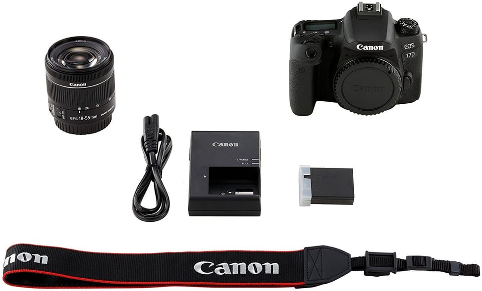 Appareil photo Reflex Canon EOS 77D + Objectif Canon 18-55mm IS STM — image 7