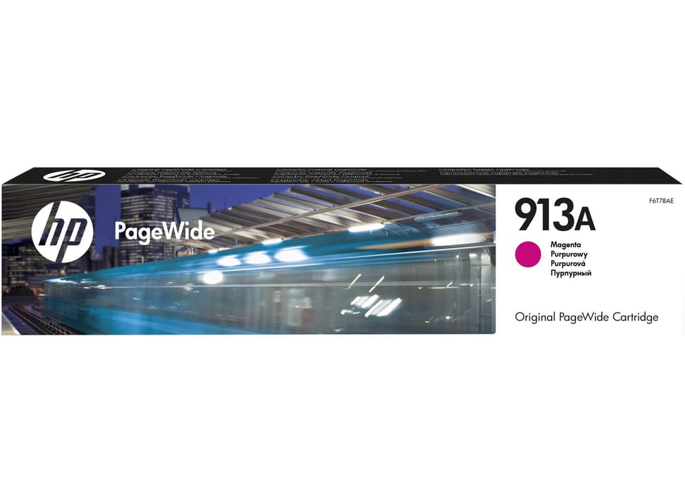 HP 913A Magenta - Original HP PageWide Cartridge (F6T78AE) — image 1