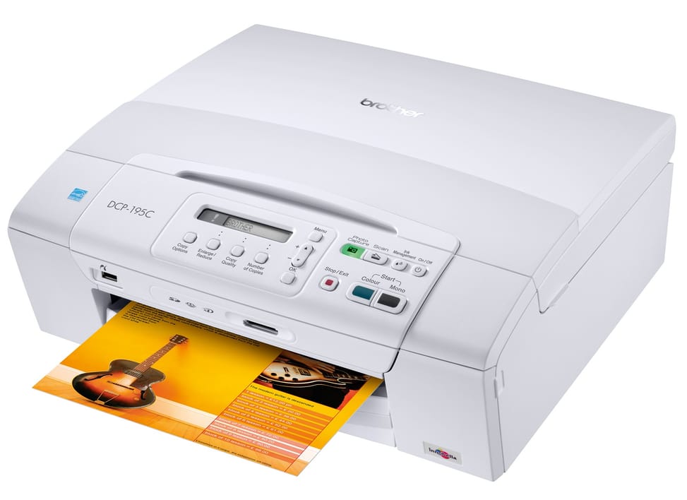 Imprimante multifonction jet d'encre A4 Brother DCP-195C  — image 2