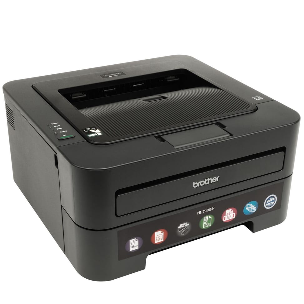 Imprimante laser monochrome réseau Brother HL-2250DN — image 8
