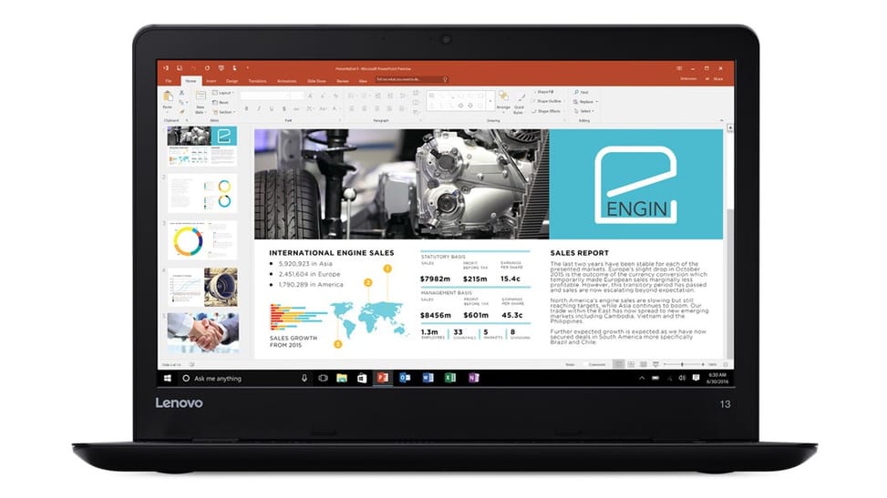 Ordinateur portable Lenovo ThinkPad 13 i7-7500U (20J1001MFE) — image 2