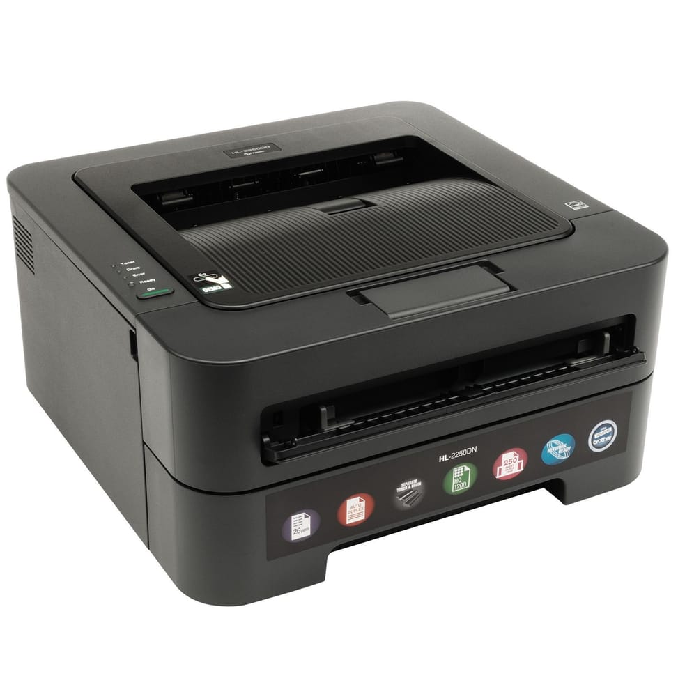 Imprimante laser monochrome réseau Brother HL-2250DN — image 10
