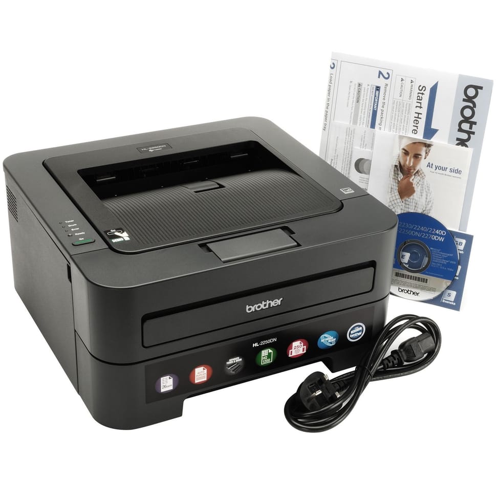 Imprimante laser monochrome réseau Brother HL-2250DN — image 15