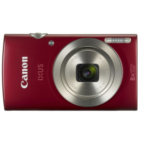 Appareil photo Compact Canon Ixus185 – Rouge (1809C001AA)