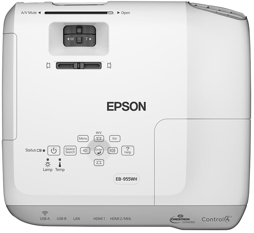 Epson EB-955WH Vidéoprojecteur portable WXGA(1280 x 800) (V11H683040) — image 3