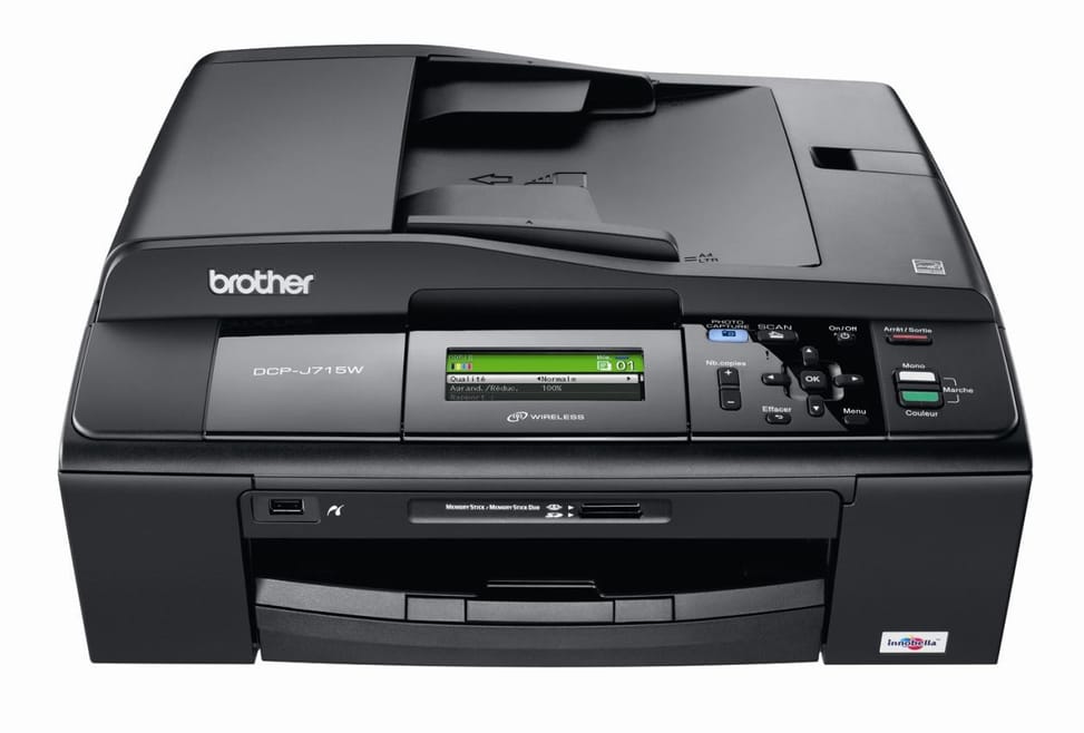 Imprimante  jet d'encre 3-en-1 Brother DCP-J715W — image 3