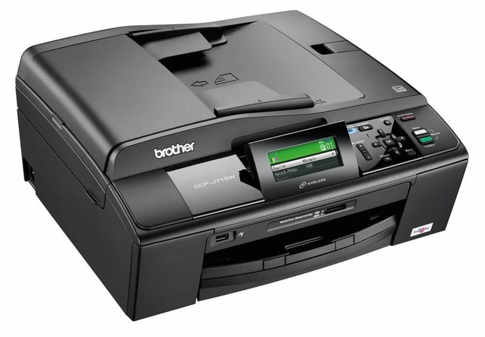 Imprimante  jet d'encre 3-en-1 Brother DCP-J715W — image 2