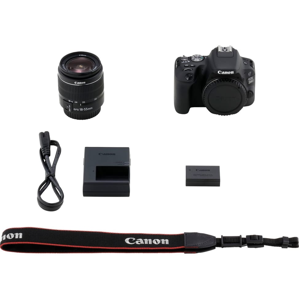 Appareil photo Compact Canon EOS 200D + EF-S 18-55mm (2250C011AA) — image 3