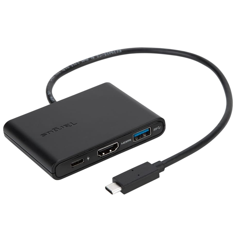 Adaptateur Targus USB-C Digital AV Multiport - Noir (ACA929EU) — image 1