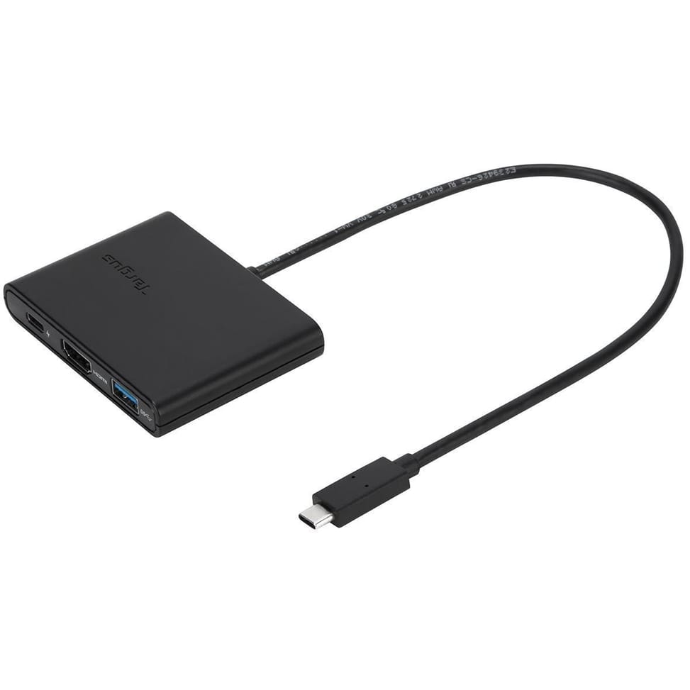 Adaptateur Targus USB-C Digital AV Multiport - Noir (ACA929EU) — image 3