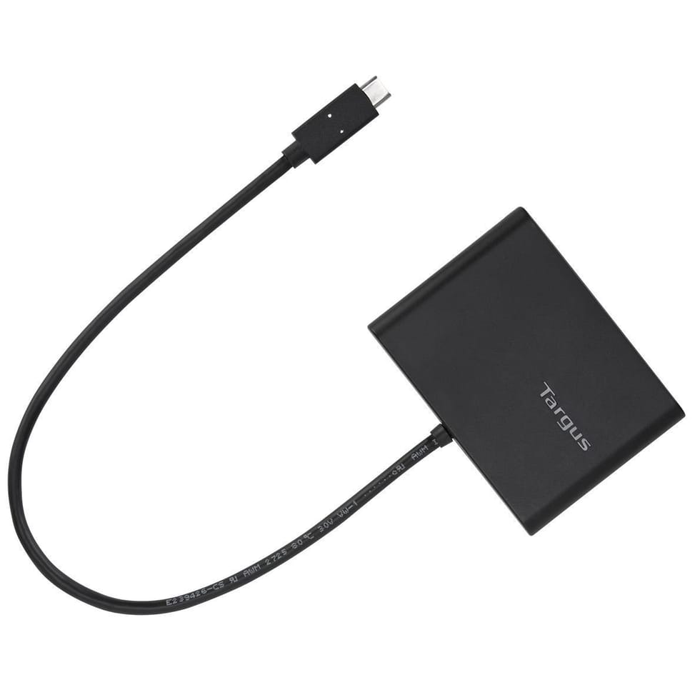 Adaptateur Targus USB-C Digital AV Multiport - Noir (ACA929EU) — image 6