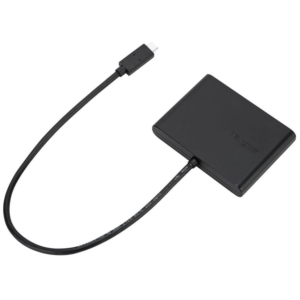 Adaptateur Targus USB-C Digital AV Multiport - Noir (ACA929EU) — image 7