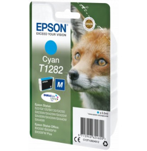 Cartouche Epson Renard - Encre DURABrite Ultra Cyan (C13T12824012)