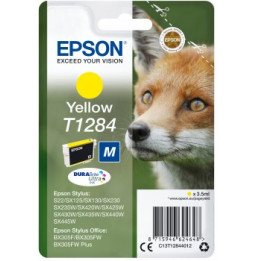 Cartouche Epson Renard - Encre DURABrite Ultra Jaune (C13T12844012)