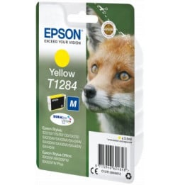 Cartouche Epson Renard - Encre DURABrite Ultra Jaune (C13T12844012)