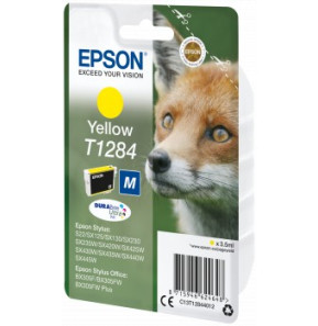 Cartouche Epson Renard - Encre DURABrite Ultra Jaune (C13T12844012)