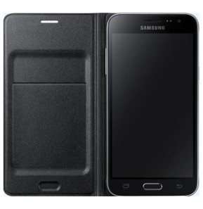 Etui portefeuille Samsung Galaxy J5 (EF-WJ510PBEGWW)