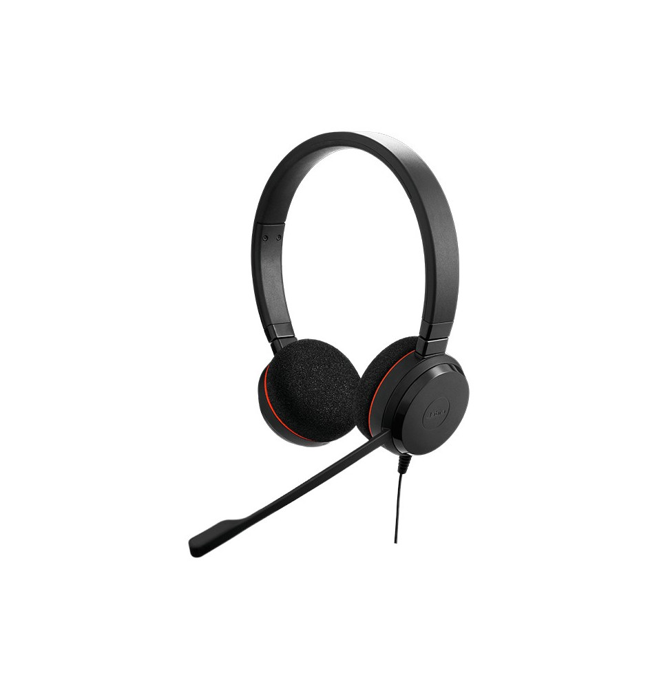Casque-micro Jabra Evolve 20 Stéréo UC (100-55900000-99)