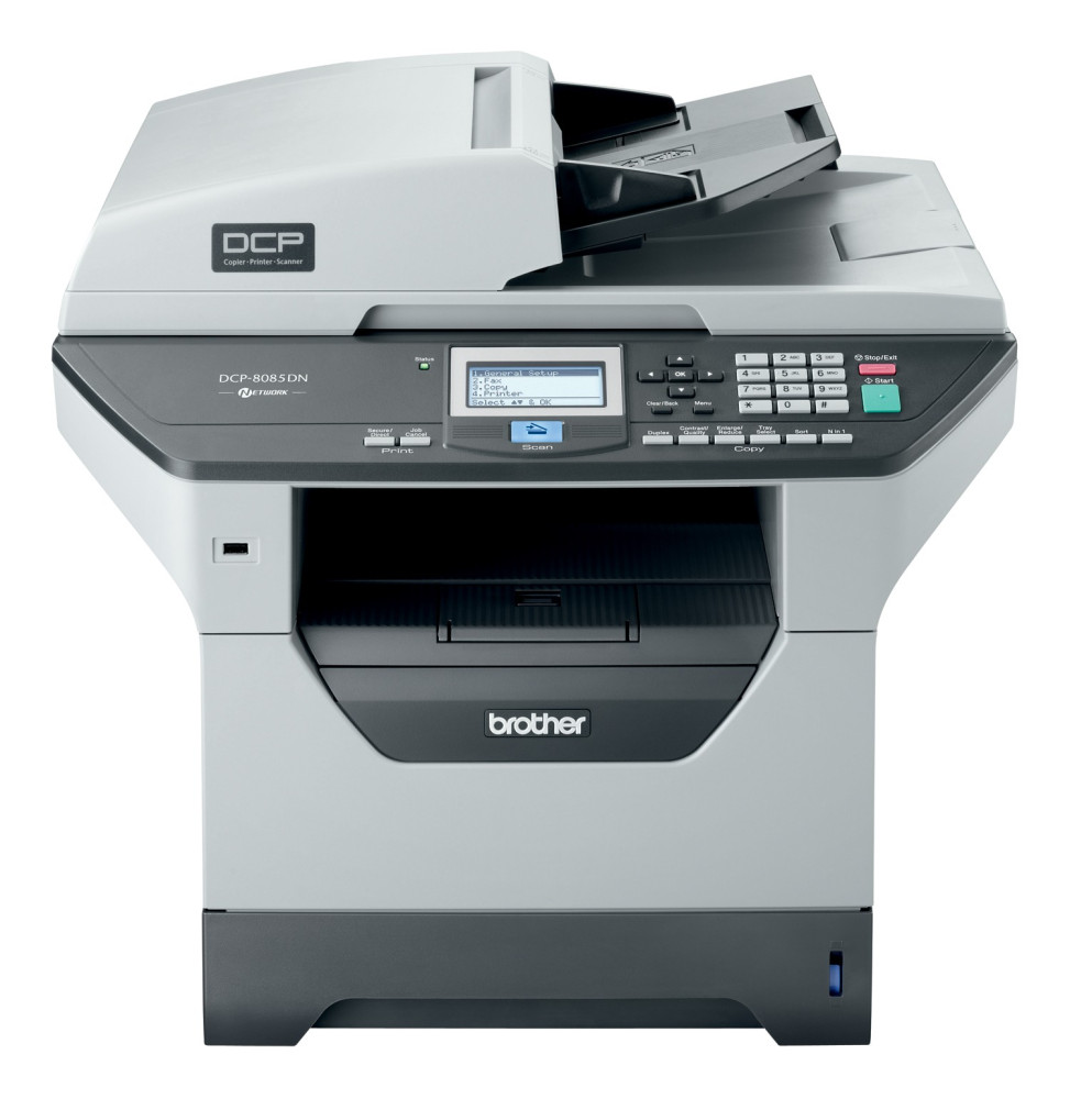 Imprimante laser monochrome 3-en-1 Brother DCP-8085DN