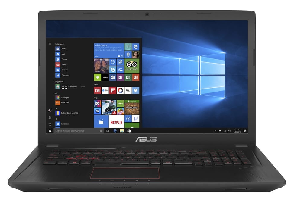 Ordinateur Portable ASUS FX753VD-GC221T Série FX Light Gaming