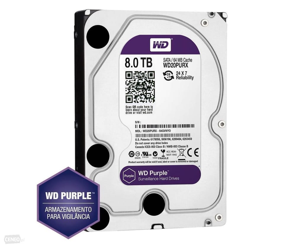 Disque dur Interne Western Digital Purple