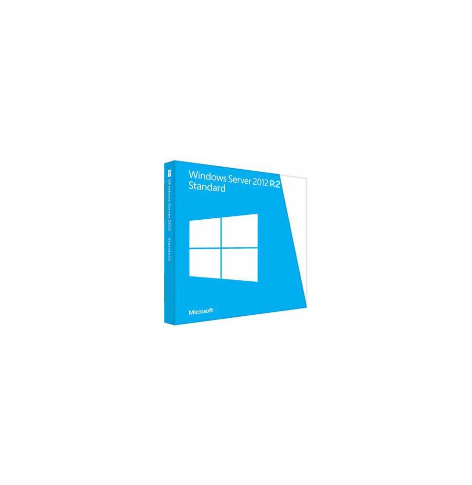 Microsoft Windows Server 2012 Standard R2 OEM 64 bits (français) - Licence 2 processeurs physiques