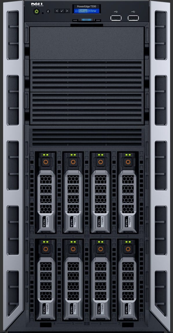 Serveur Dell PowerEdge T330 EMC Tour (PE-T330) — image 1