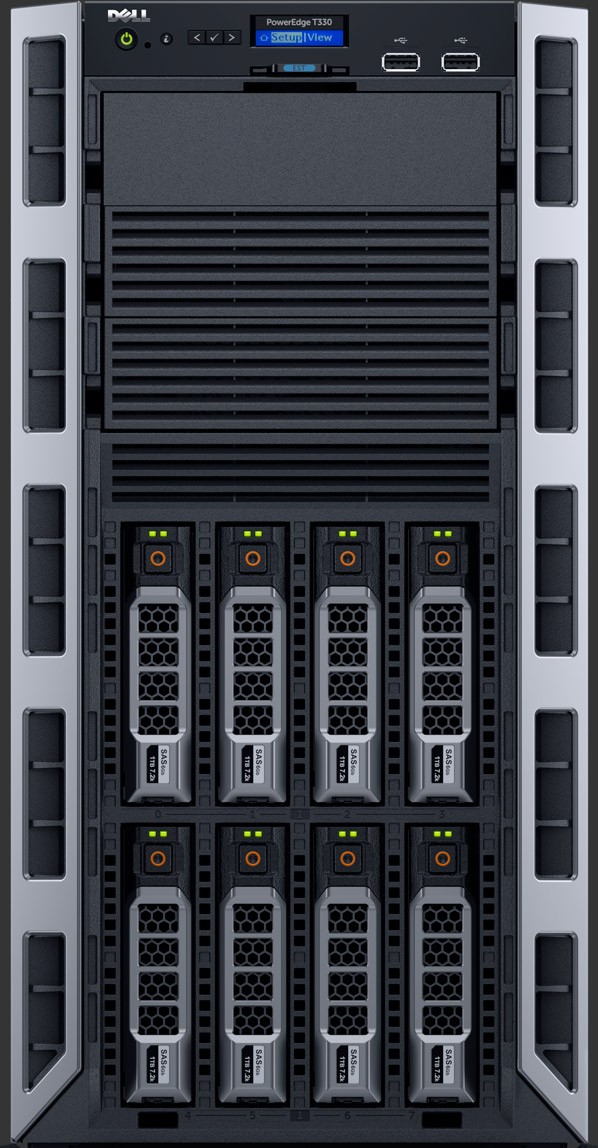 Serveur Dell PowerEdge T360 – Tour Professionnelle, Modèle 3VC2G, Pour Entreprise Et Bureaux - 3