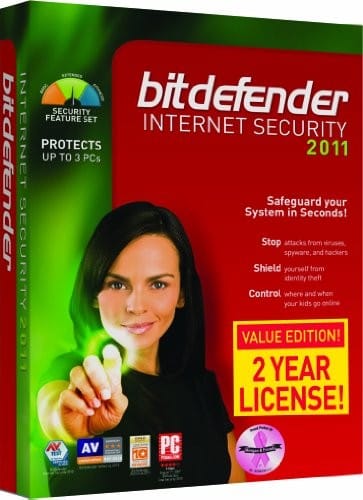 Bitdefender Internet Security 2011 (B-F1BDIS1W2P003)