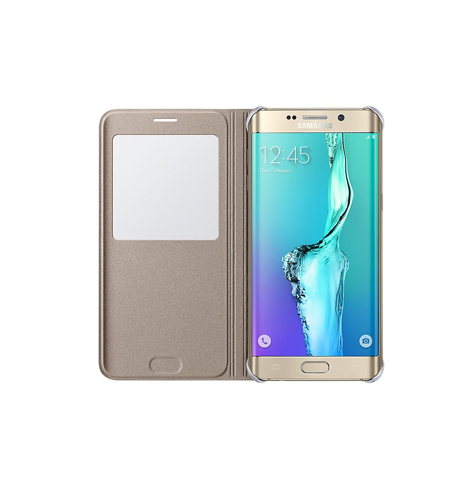 S View Cover Samsung Pour Galaxy S6 Edge+ (EF-CG928PFEGWW)