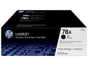 HP 78A Noir (CE278AF) - Pack de 2 toners HP LaserJet d'origine