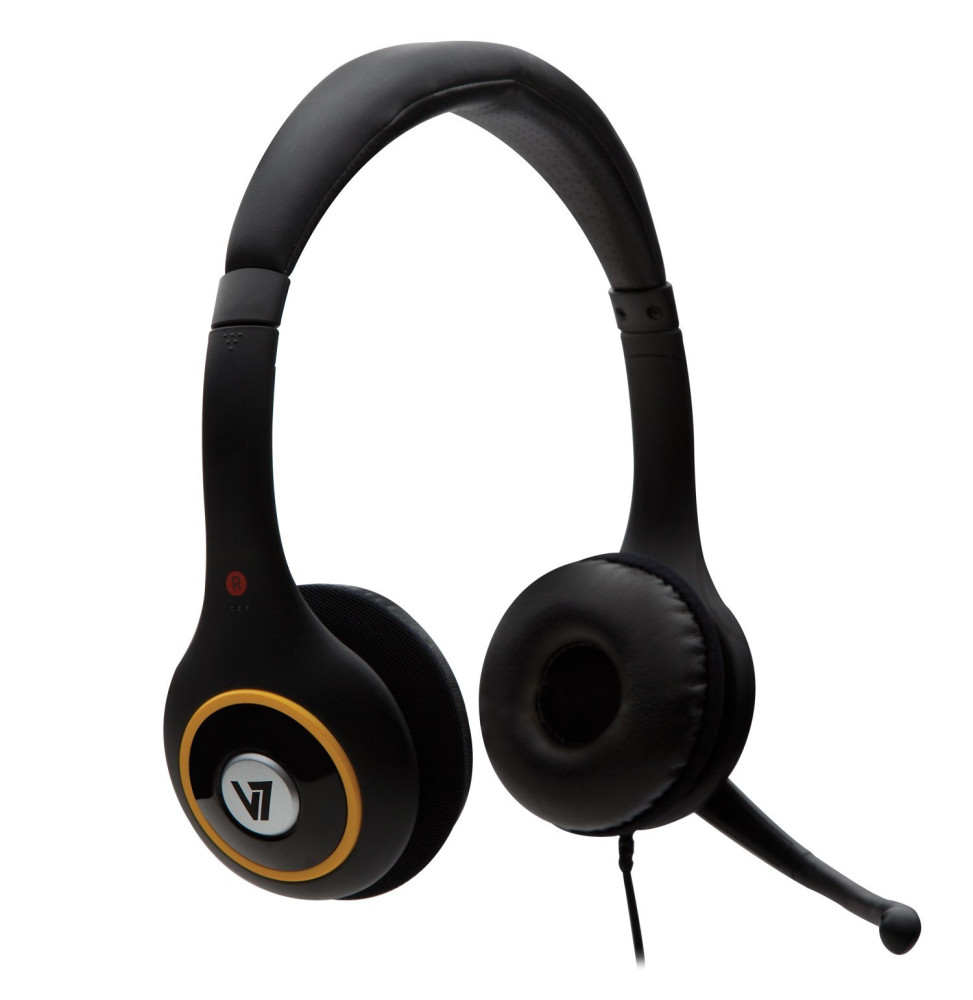 Micro-Casque V7 DELUXE USB (J151648)