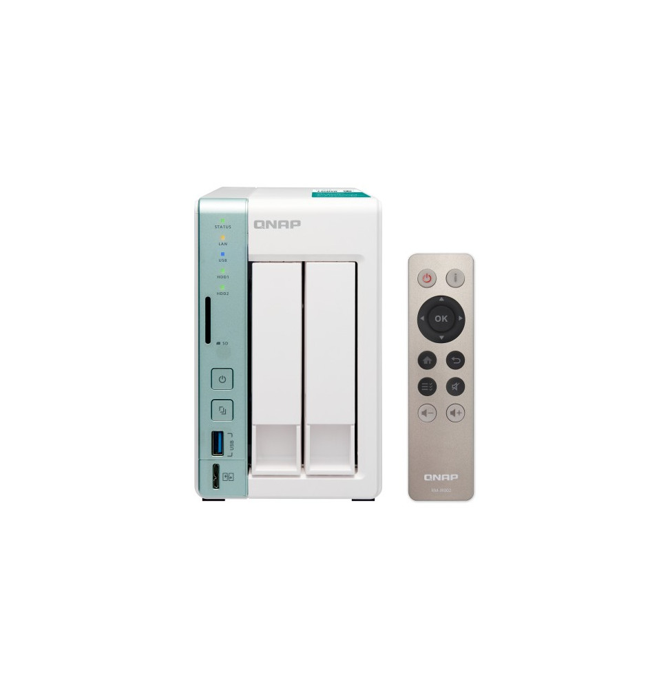 Serveur NAS QNAP TS-251A |2 Baie-Realtek-2GB|