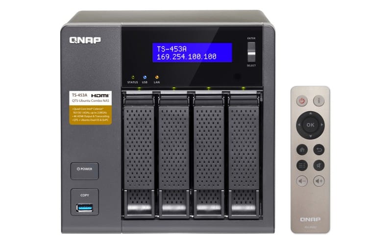 Serveur NAS QNAP TS-453A |4 Baie-Celeron-4GB|
